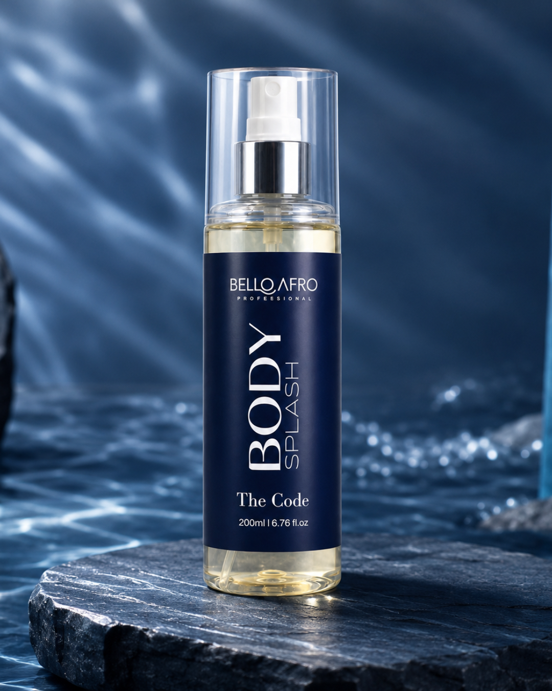 Body Splash Masculino The Code Bello Afro 200ml