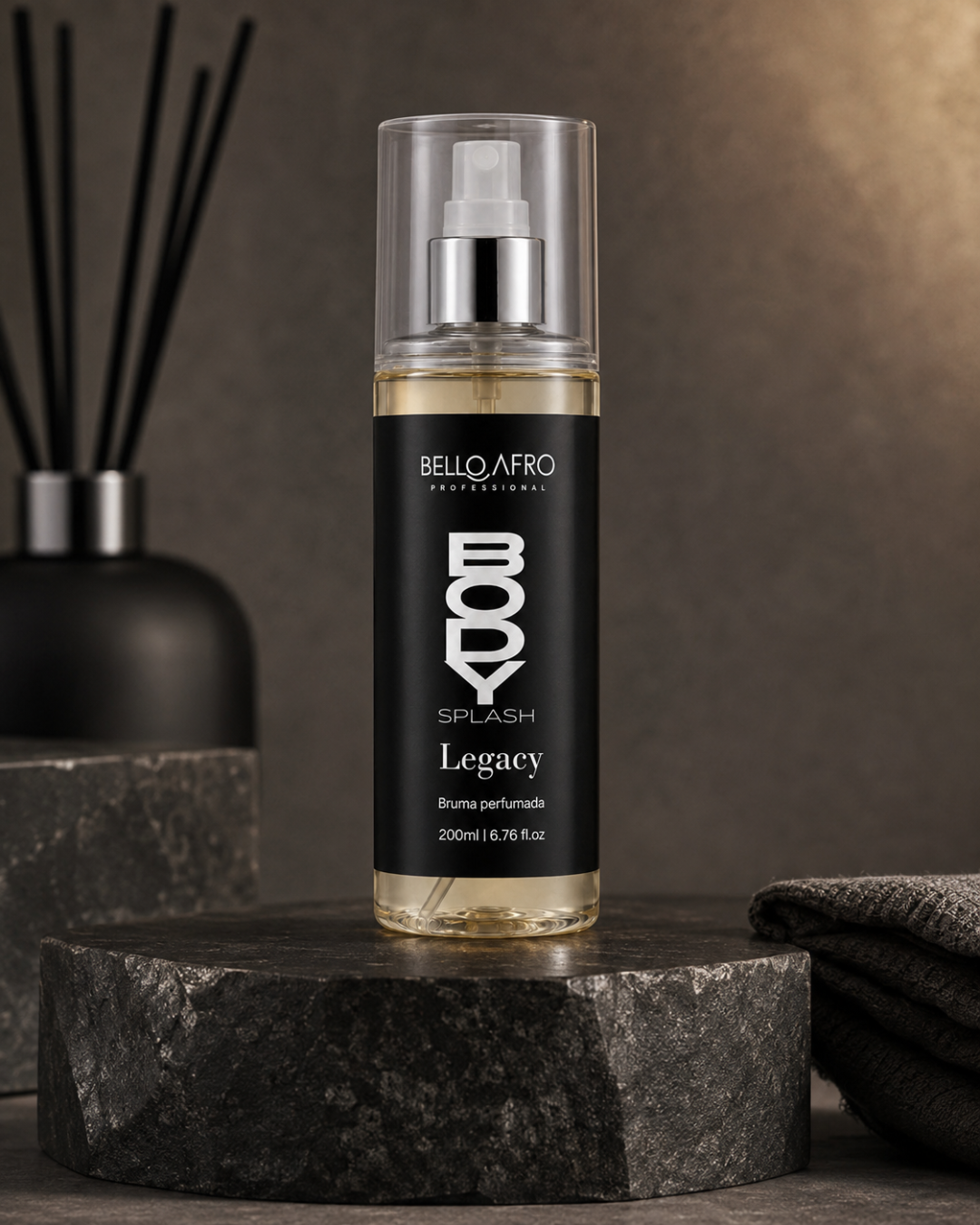 Body Splash Masculino Legacy Bello Afro 200ml