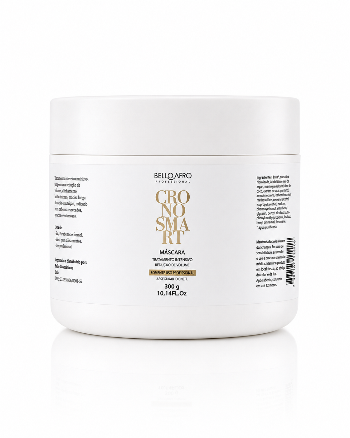 Máscara Capilar Crono Smart Bello Afro Professional 300ml