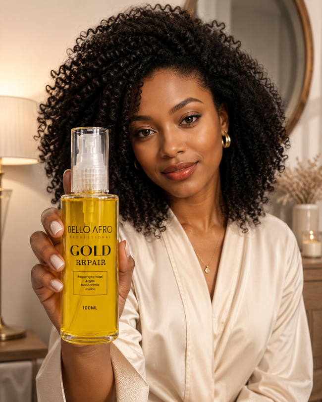 Gold Repair Bello Afro Reparador de Pontas 100ml