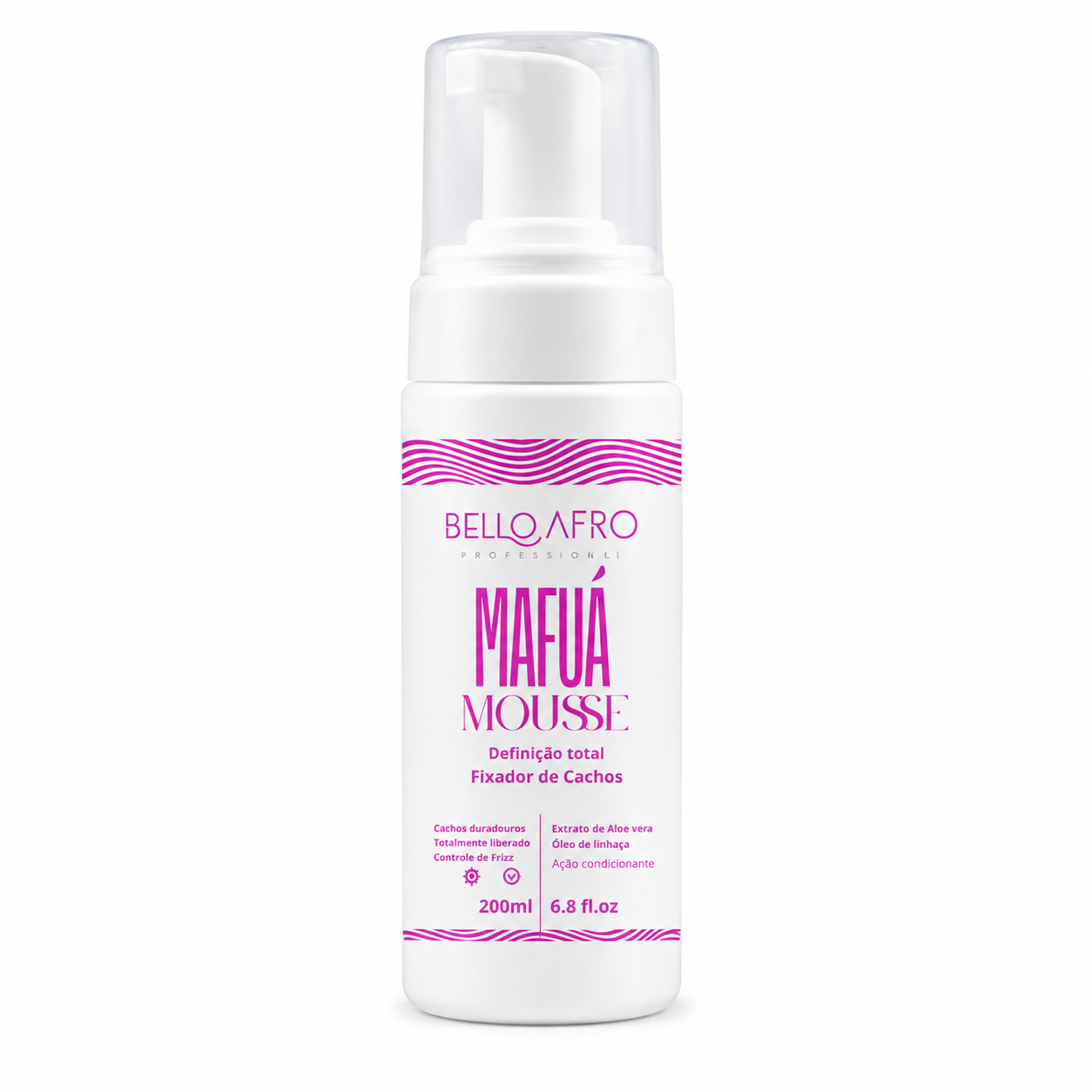 Mafuá Mousse Definidor de Cachos Bello Afro Pro 200ml