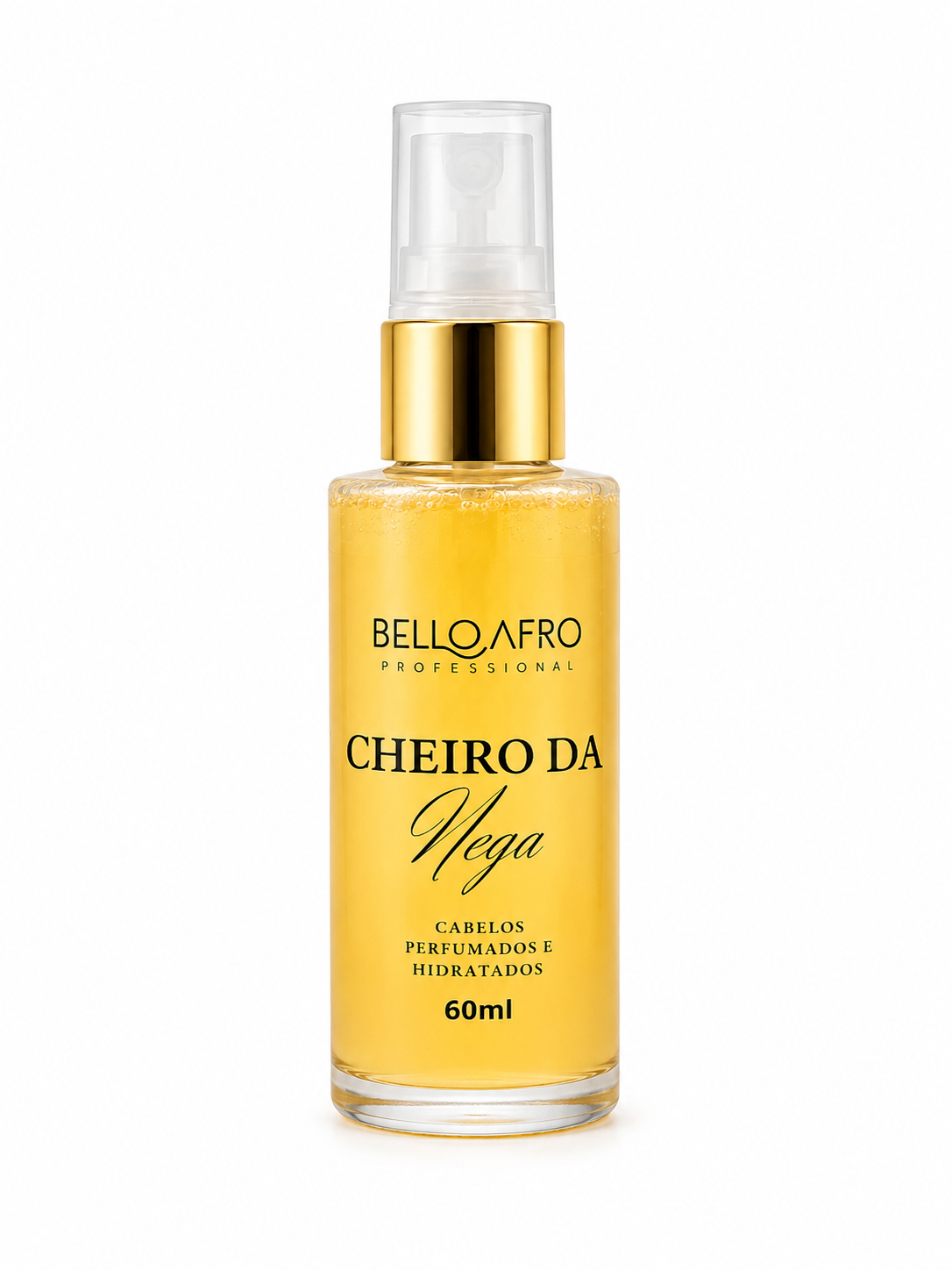 Perfume de Cabelo Cheiro de Nega Bello Afro 60ml