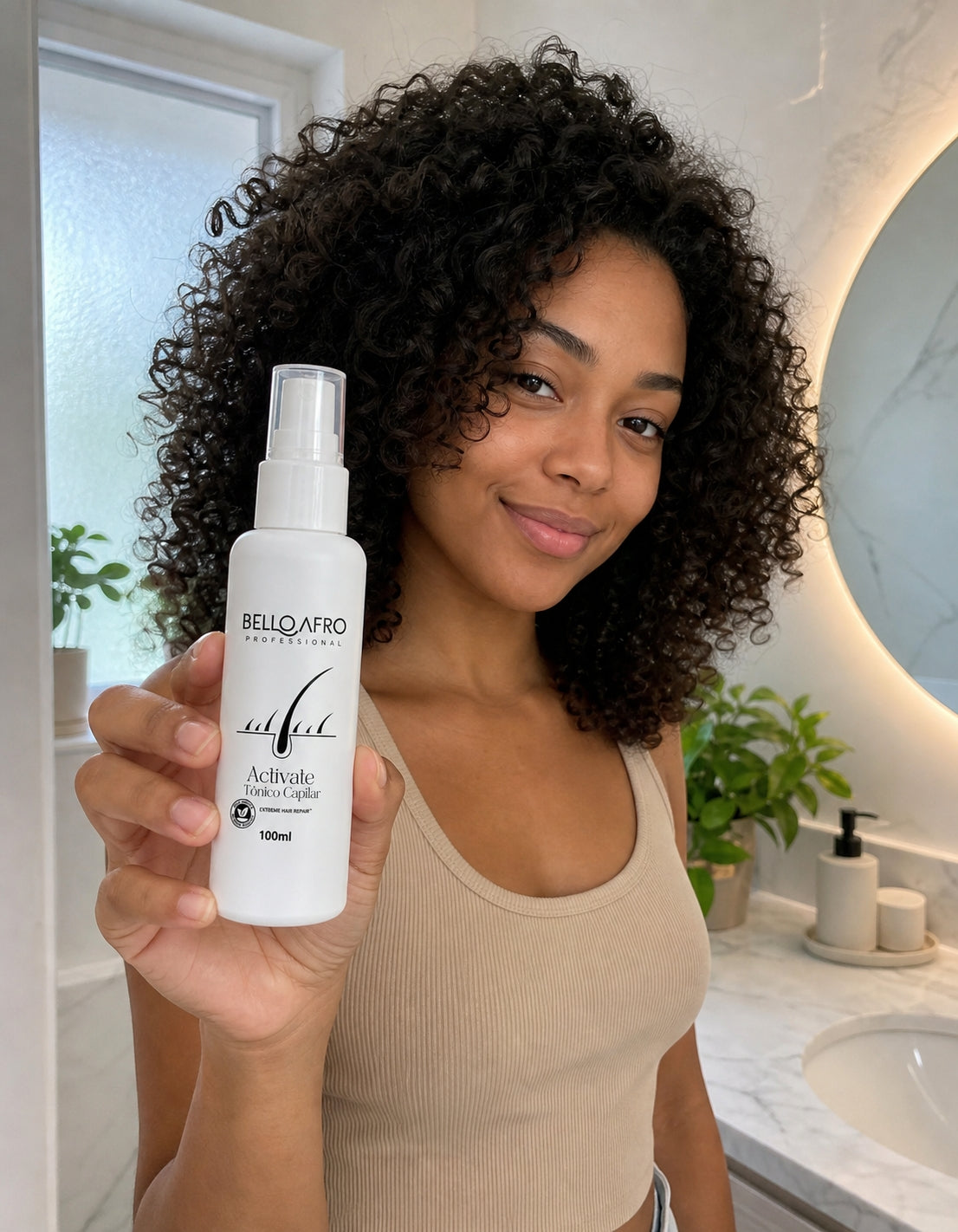 Tônico Capilar Activate Bello Afro 100ml
